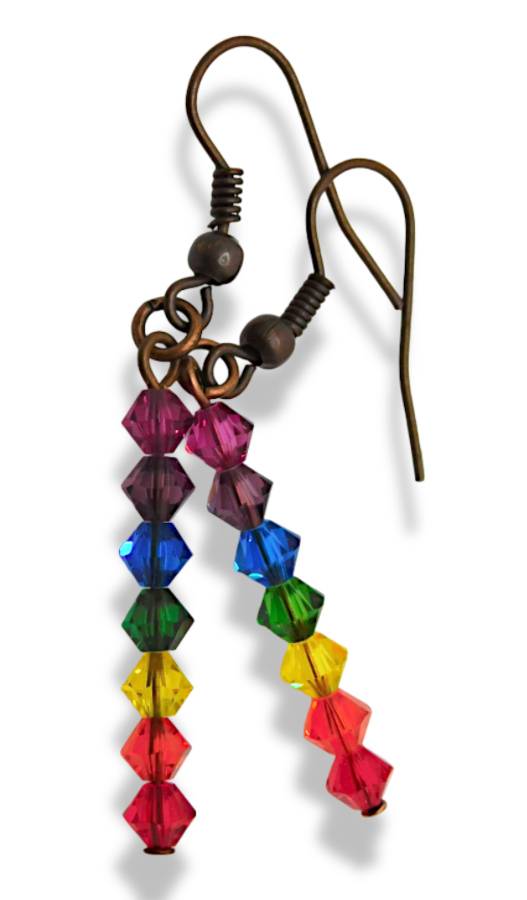 earrings cop chakra