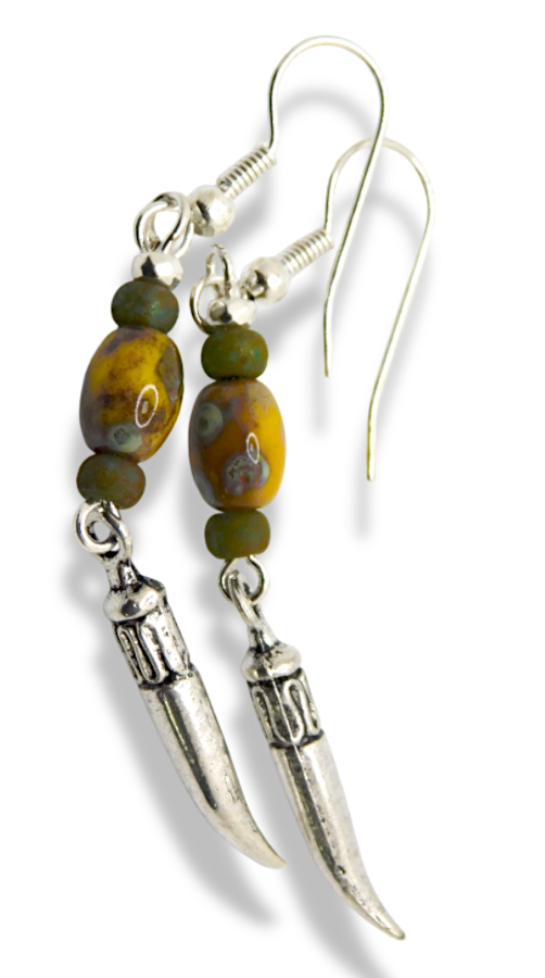 earrings sil spike